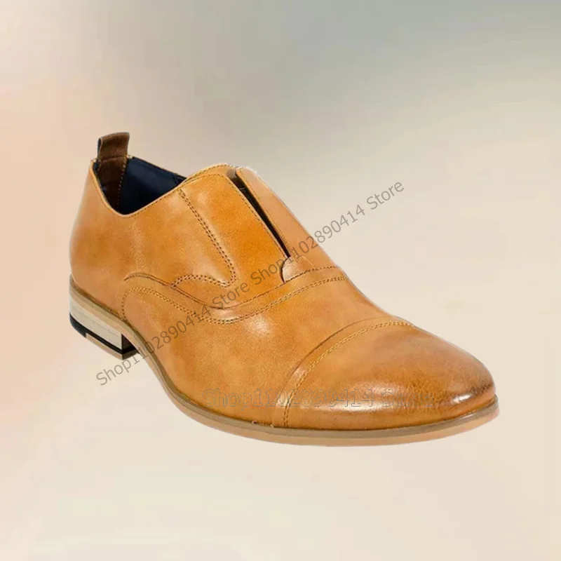 Men'S Shoes Yellow And Black - Yellow Black Sewing Design Low Top
