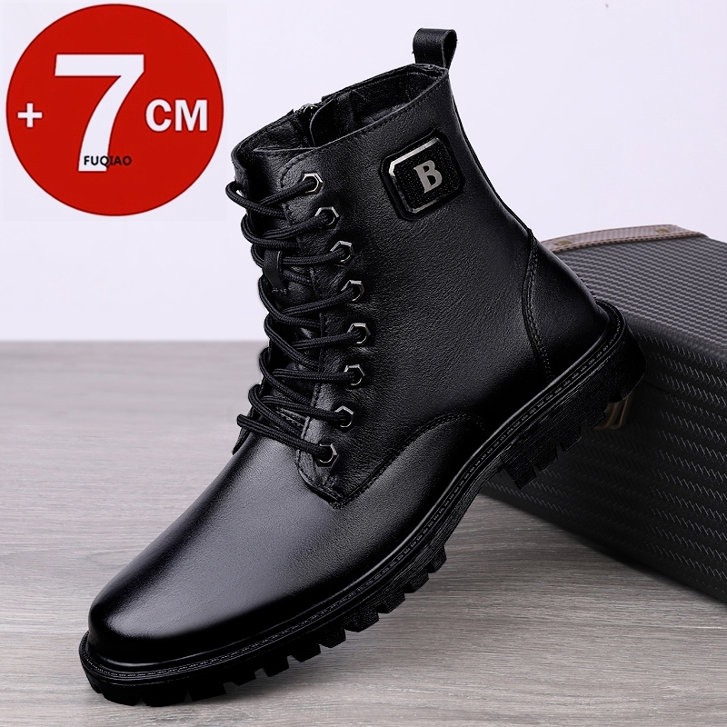 Men's Genuine Leather Elevator - огляд і ціна Men'S Shoes Dress Casual