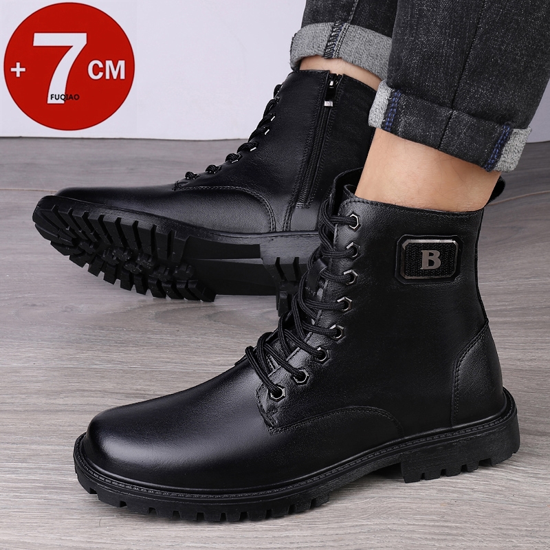 Men's Genuine Leather Elevator - огляд і ціна Men'S Shoes Dress Casual