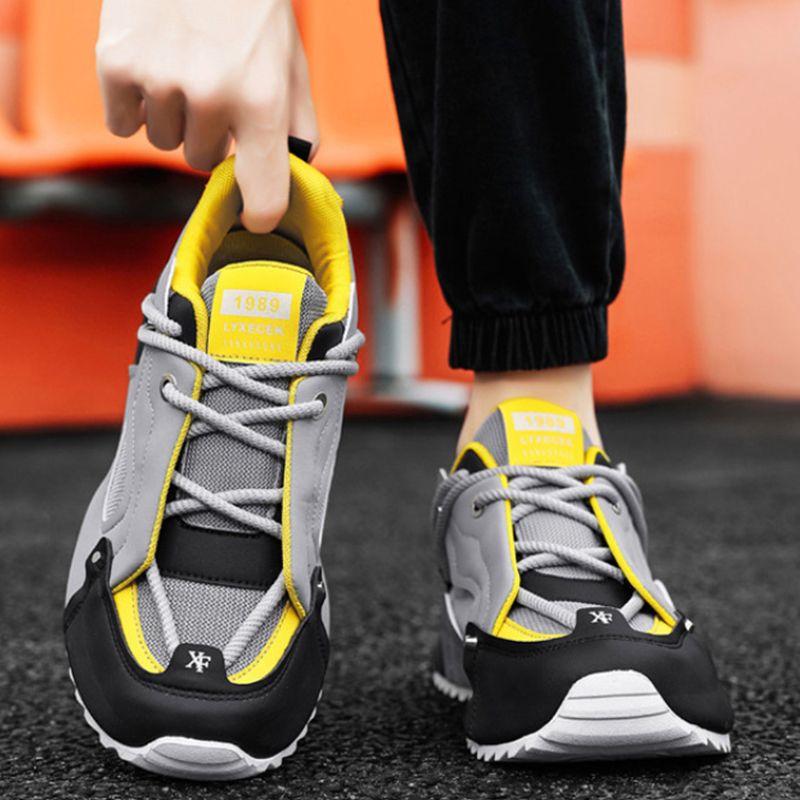 Grey Black And Yellow Chunky D - огляд і ціна Men'S Shoes Yellow And Black