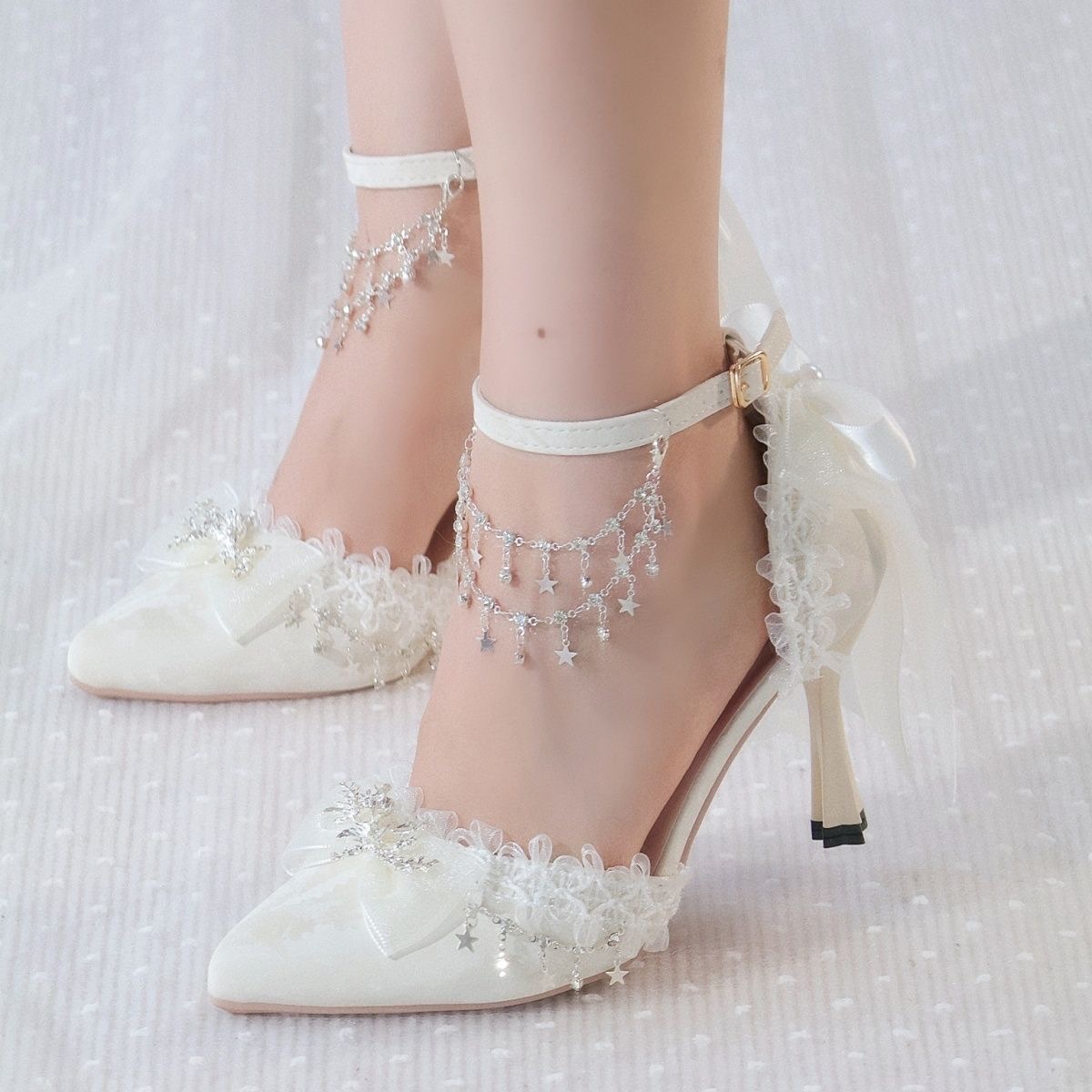 Lolita Female Shoes Heels Whit - огляд і ціна Men Shoes H&M