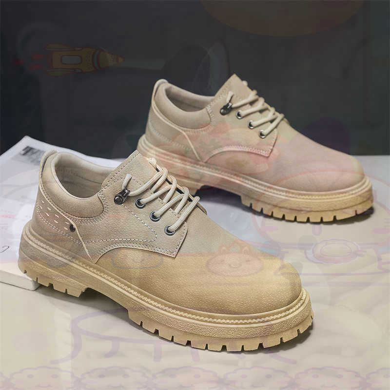 Dark Natural Leather Fashion T - огляд і ціна Men'S Shoes Yellow And Black