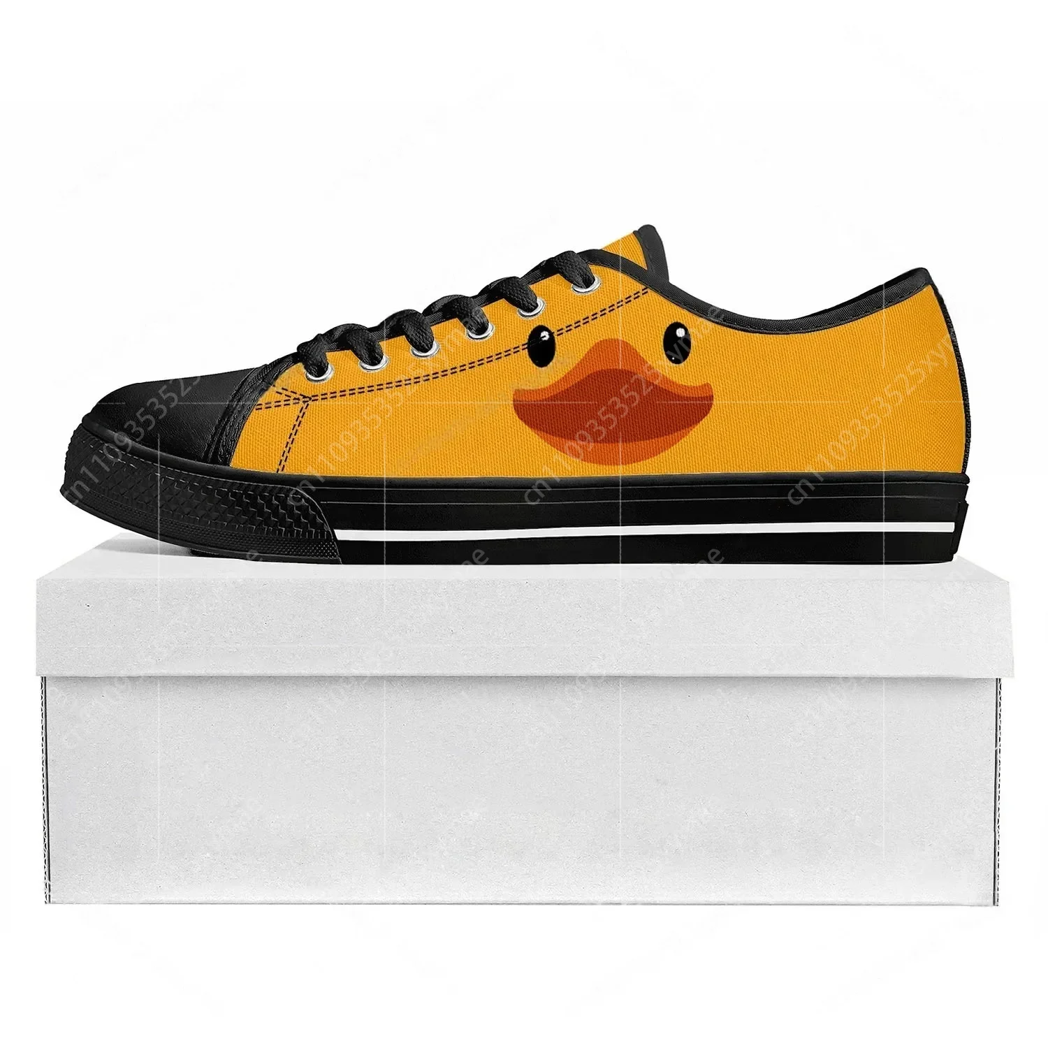 Yellow Duck Printed Low Top Hi - огляд і ціна Men'S Shoes Yellow And Black