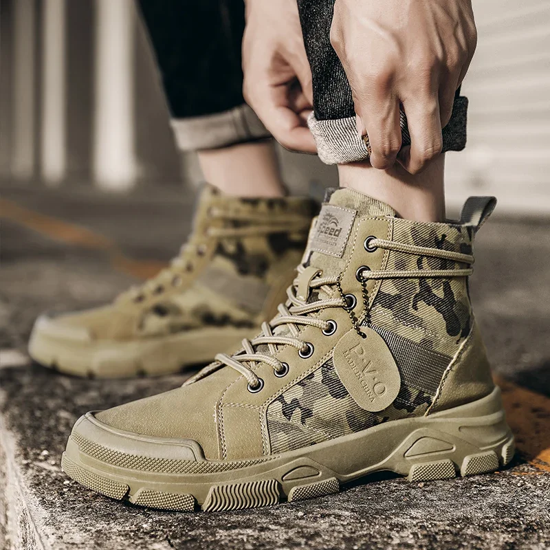 High-Top Boots for Men Autumn  - огляд і ціна Men'S Shoes Dress Casual