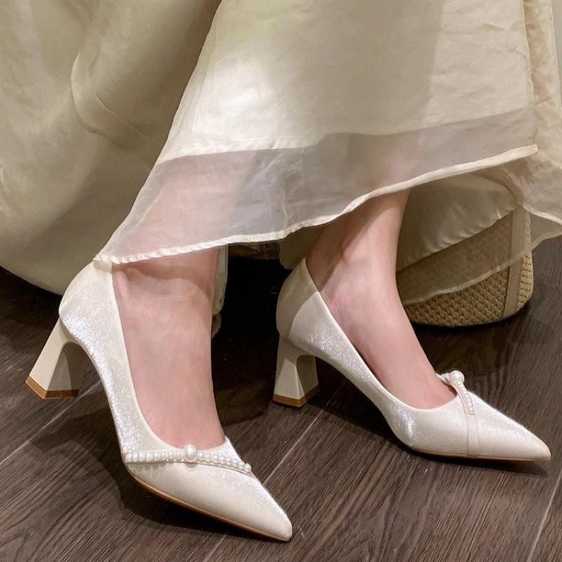 Elegant Pearl Embellished Poin - огляд і ціна Men Shoes H&M
