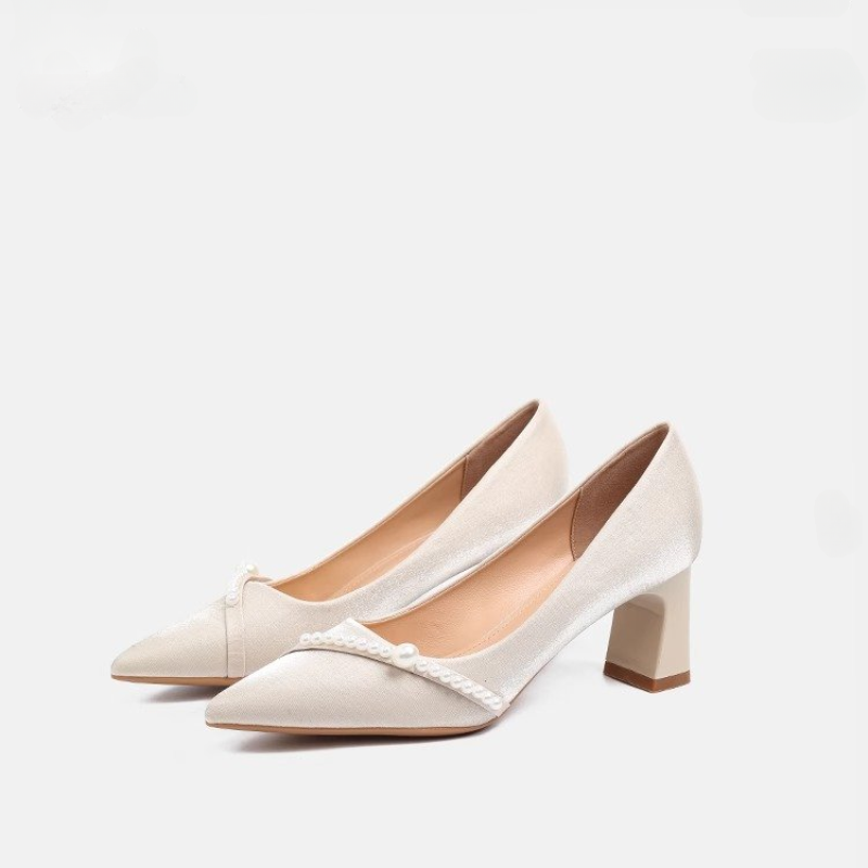 Elegant Pearl Embellished Poin - огляд і ціна Men Shoes H&M