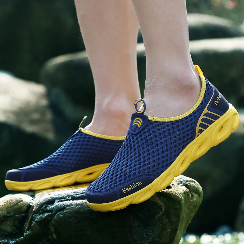 Men Jogging Shoes Casual Sneak - огляд і ціна Men'S Shoes Yellow And Black