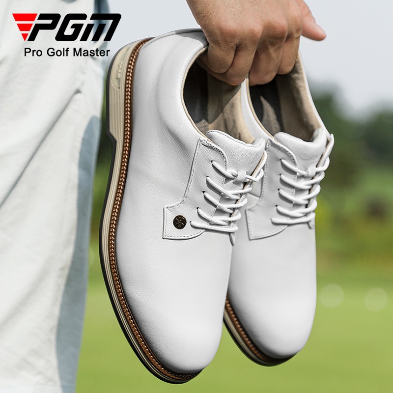 PGM Men's Cow Leather Golf Sho - огляд і ціна Men Shoes Eu To Us