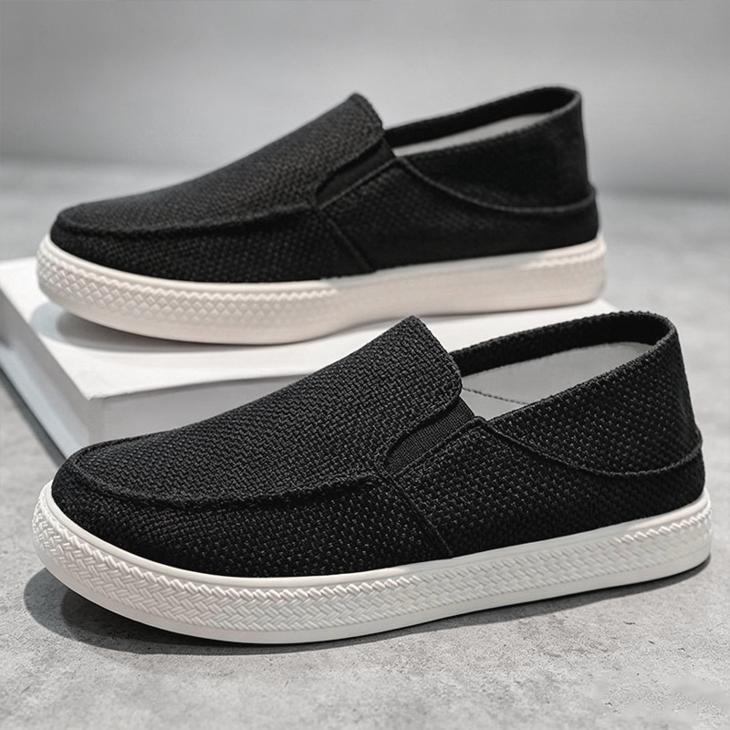 Men Linen Slip On Loafers Brea - огляд і ціна Men'S Shoes Dress Casual