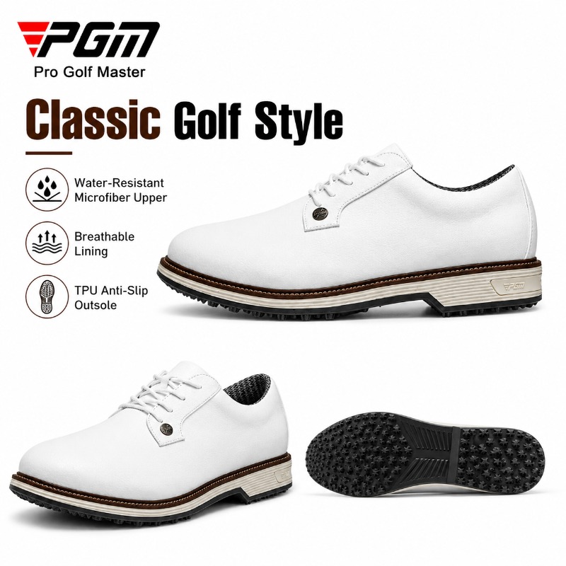 PGM Men's Waterproof Golf Shoe - огляд і ціна Men Shoes Eu To Us